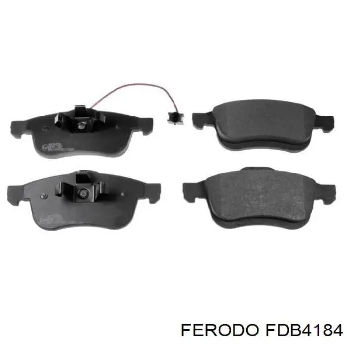 FDB4184 Ferodo Передні гальмівні колодки