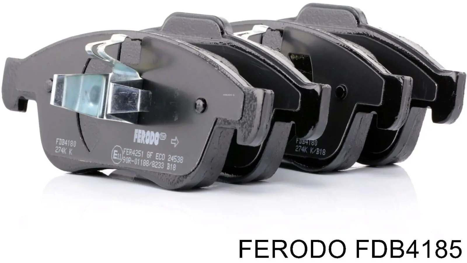 Гальмівні колодки Ferodo FDB4185 ціна, від 34.76 USD