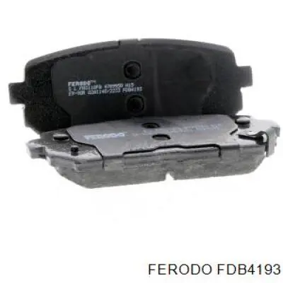 Задні гальмівні колодки Ferodo FDB4193 ціна, від 17.32 USD