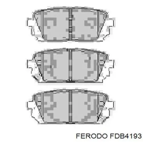 Купити FDB4193 Ferodo Задні колодки