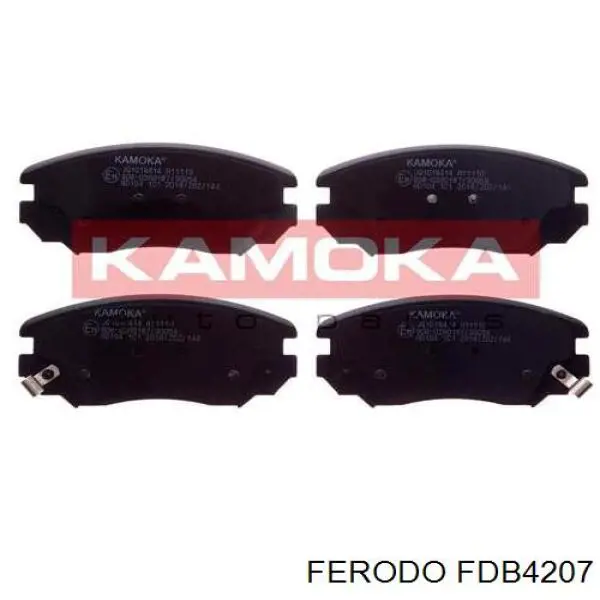 Купити FDB4207 Ferodo Колодки гальмівні передні, дискові