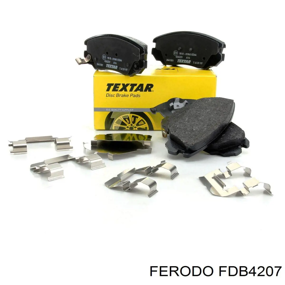 Гальмівні колодки Ferodo FDB4207 ціна, від 43.65 USD