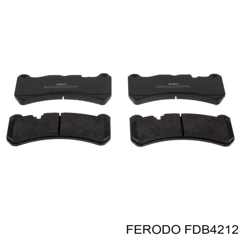 Гальмівні колодки Ferodo FDB4212 ціна, від 56.16 USD