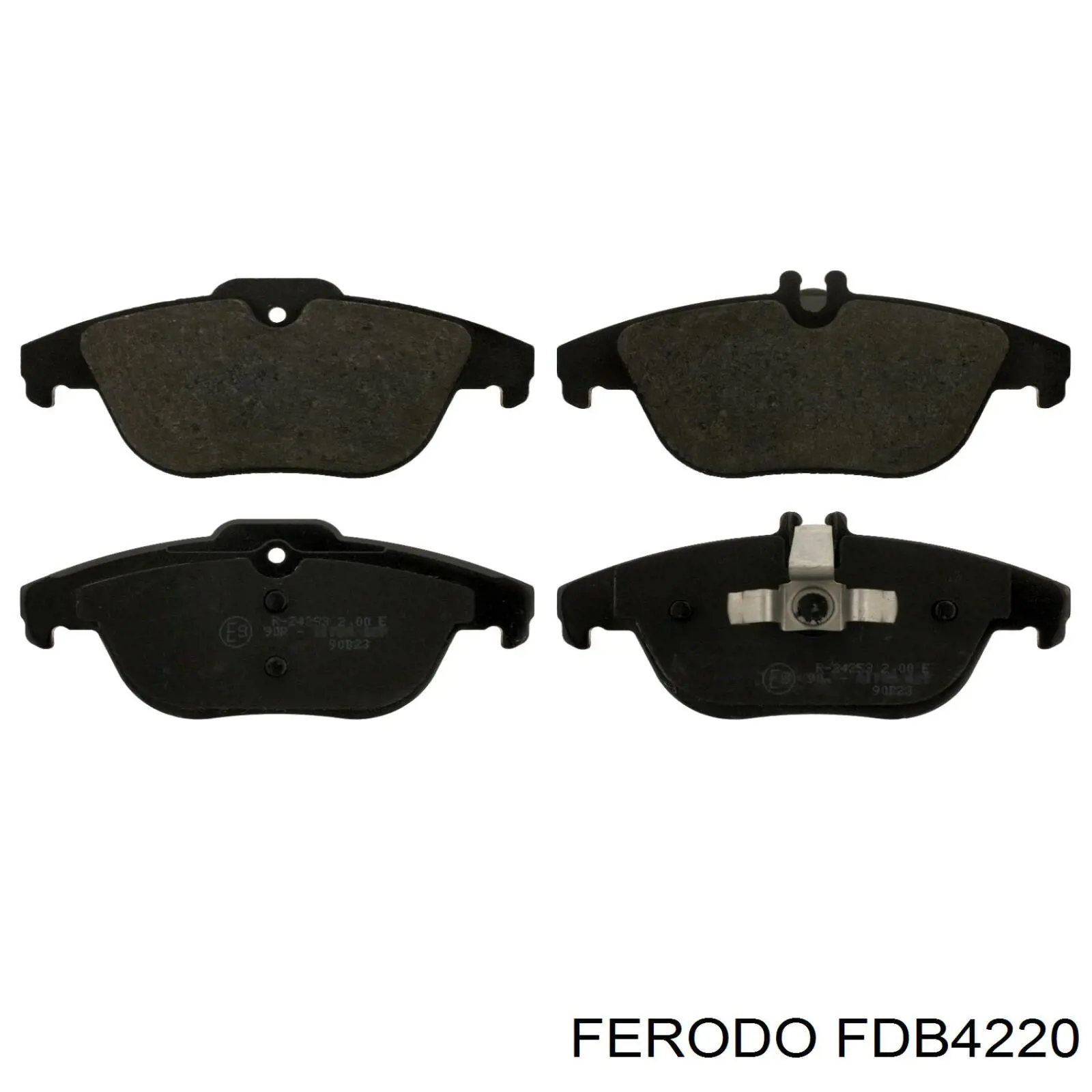 Задні гальмівні колодки FDB4220 Ferodo
