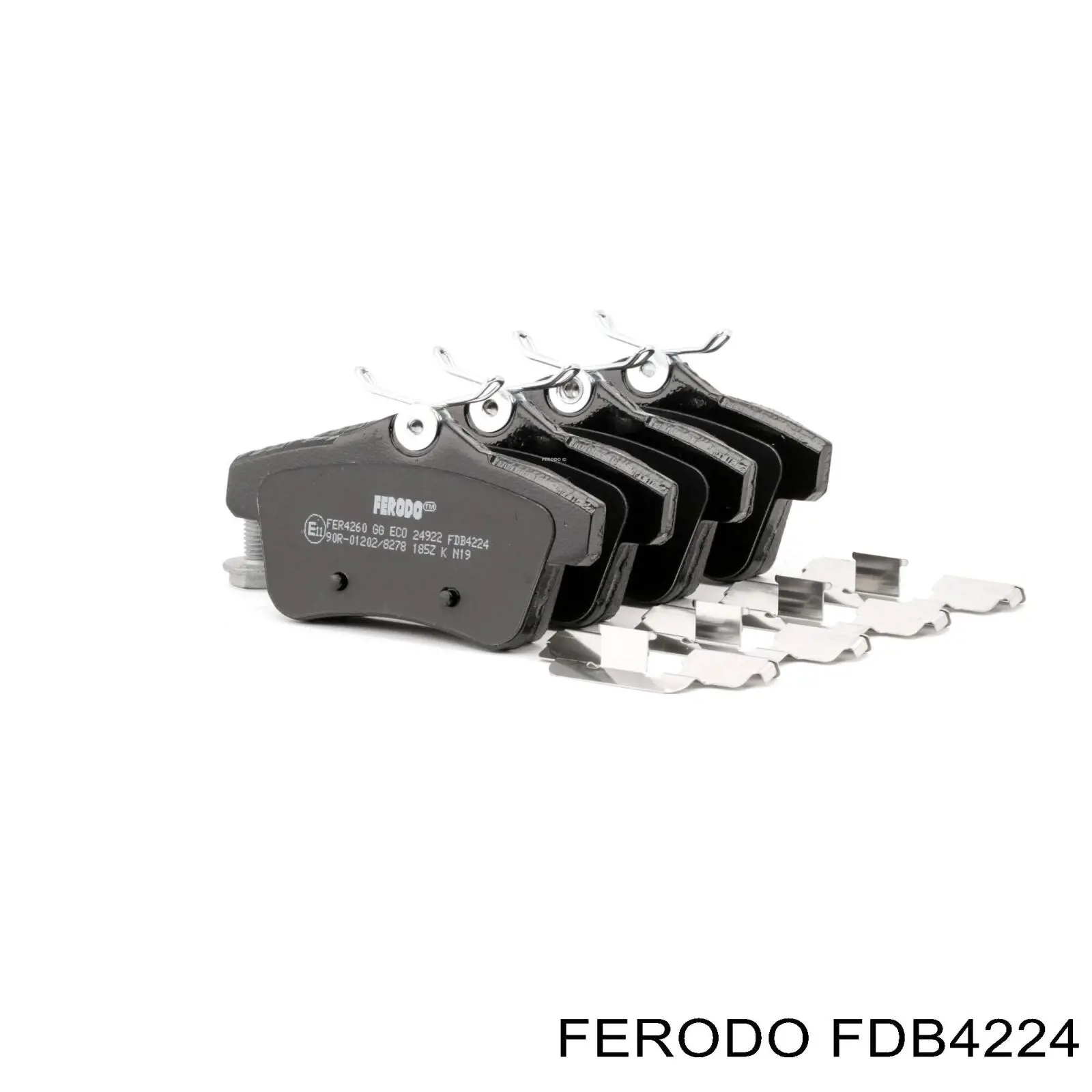 Задні гальмівні колодки Ferodo FDB4224 ціна, від 34.22 USD