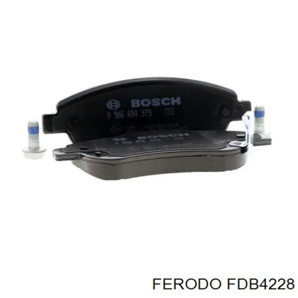 Передні тормозні колодки FDB4228 Ferodo