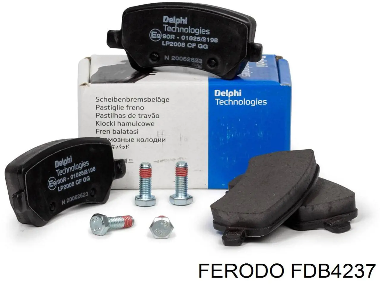 Купити FDB4237 Ferodo Задні колодки