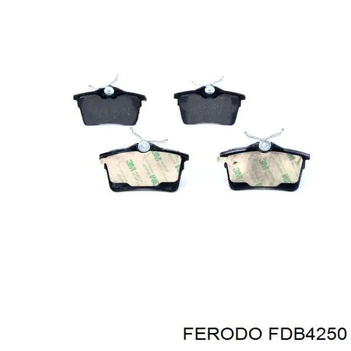 FDB4250 Ferodo колодки гальмові задні, дискові