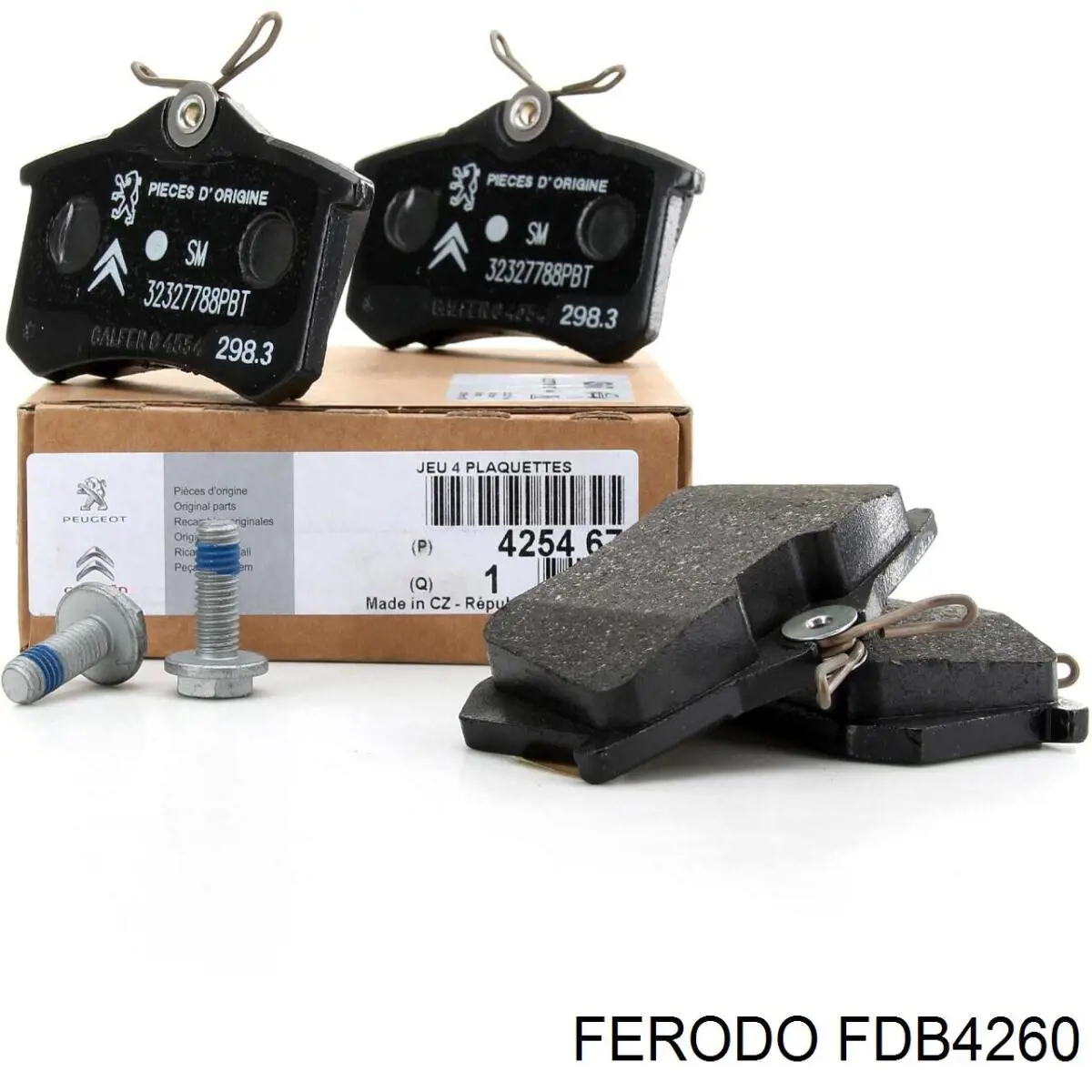 Купити FDB4260 Ferodo Задні колодки
