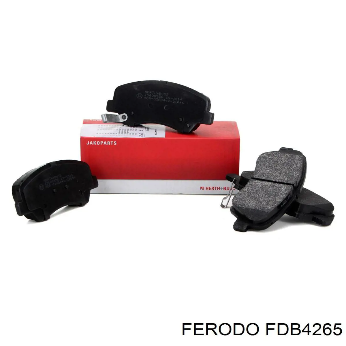 Задні гальмівні колодки Ferodo FDB4265 ціна, від 24.89 USD