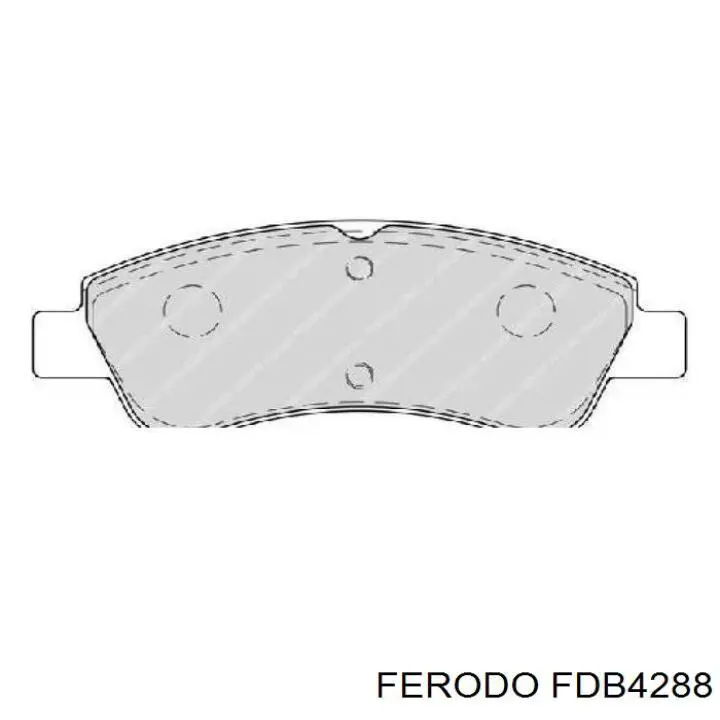 Гальмівні колодки Ferodo FDB4288 ціна, від 40.17 USD