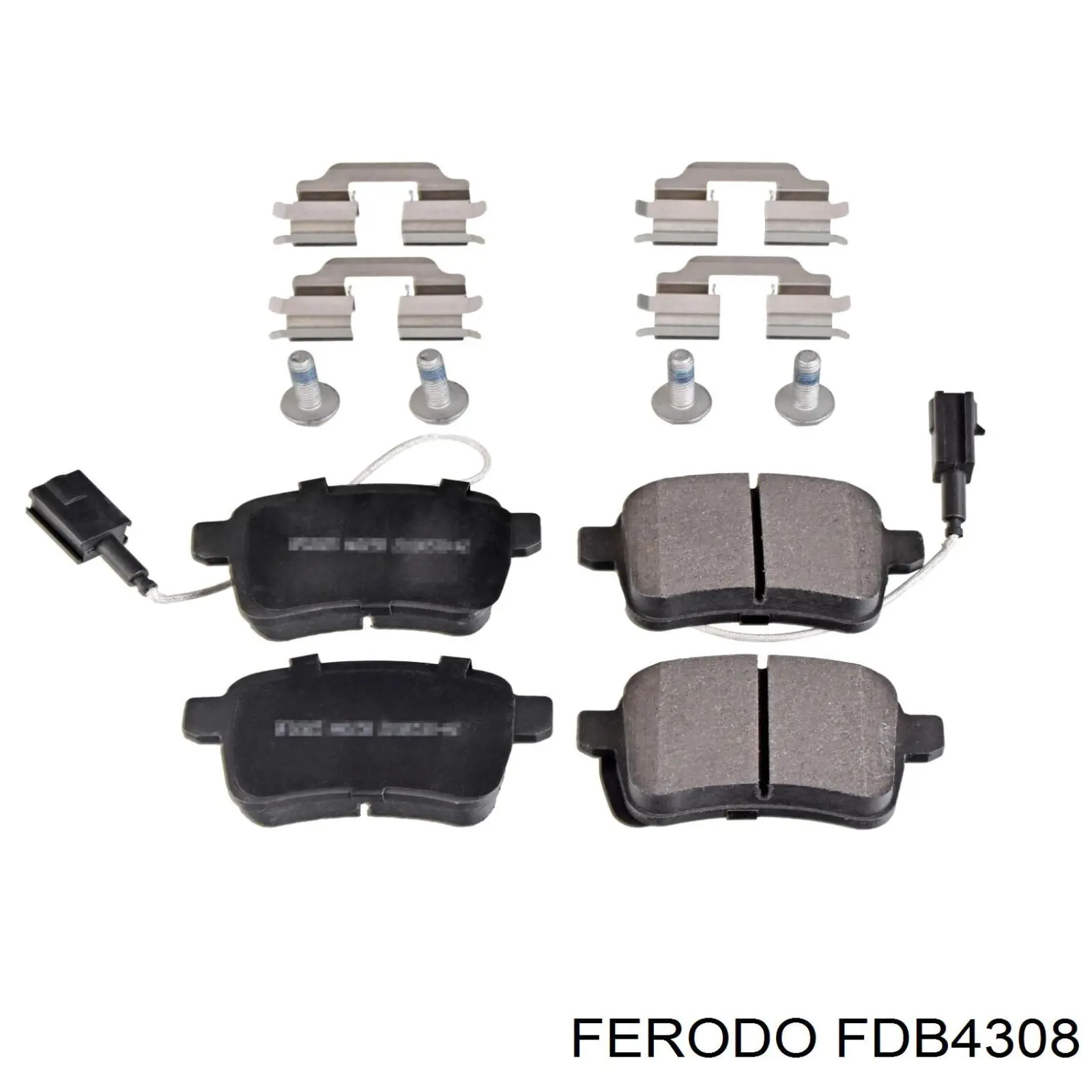 Задні гальмівні колодки Ferodo FDB4308 ціна, від 39.20 USD