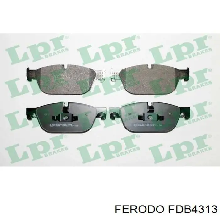 Гальмівні колодки Ferodo FDB4313 ціна, від 45.10 USD