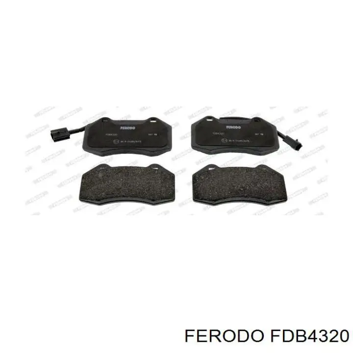 Тормозні колодки Ferodo FDB4320