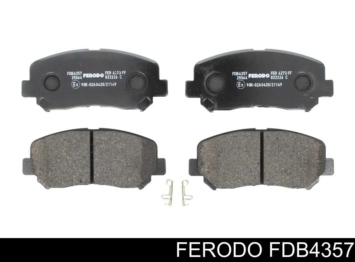 Купити FDB4357 Ferodo Колодки гальмівні передні, дискові