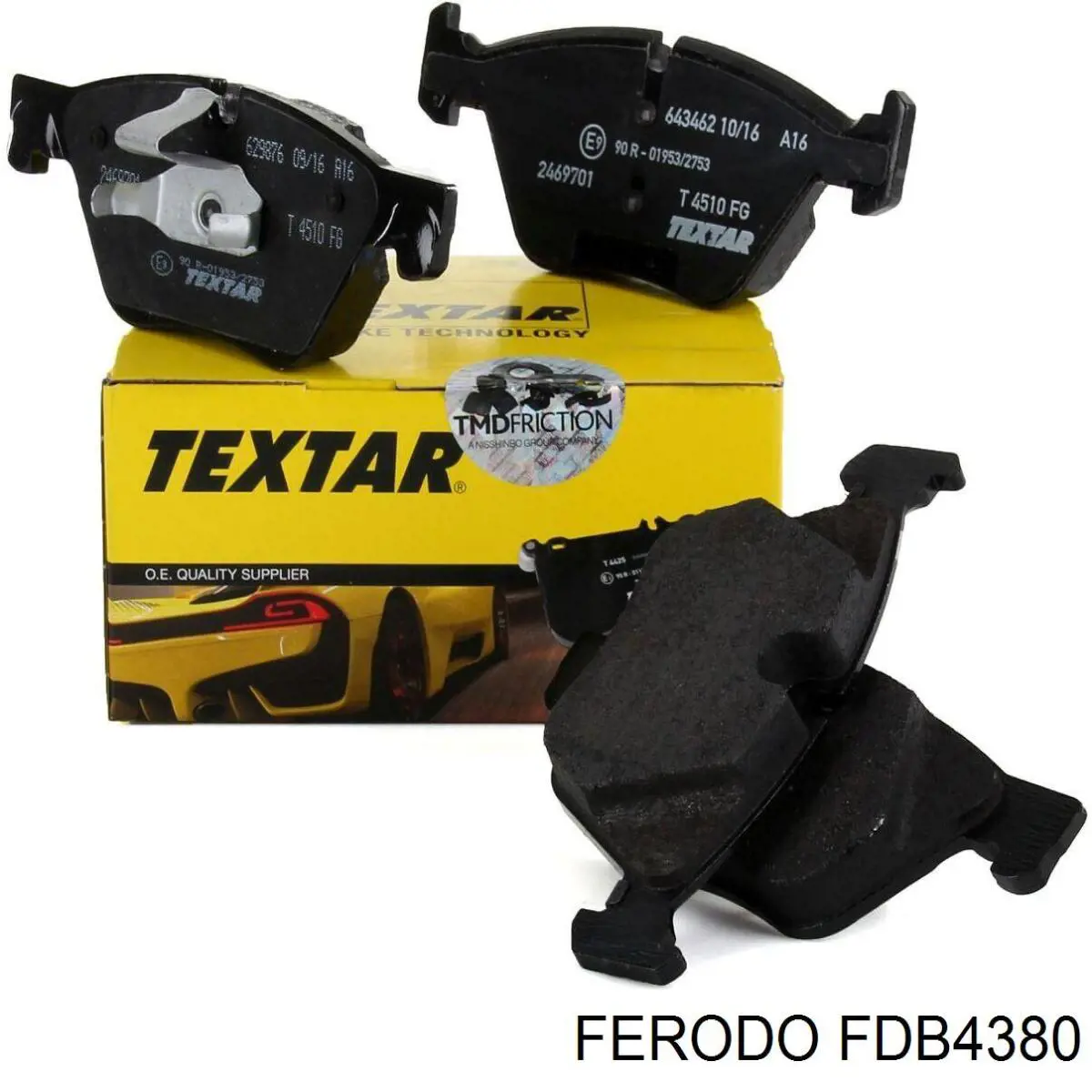 Гальмівні колодки Ferodo FDB4380 ціна, від 52.10 USD