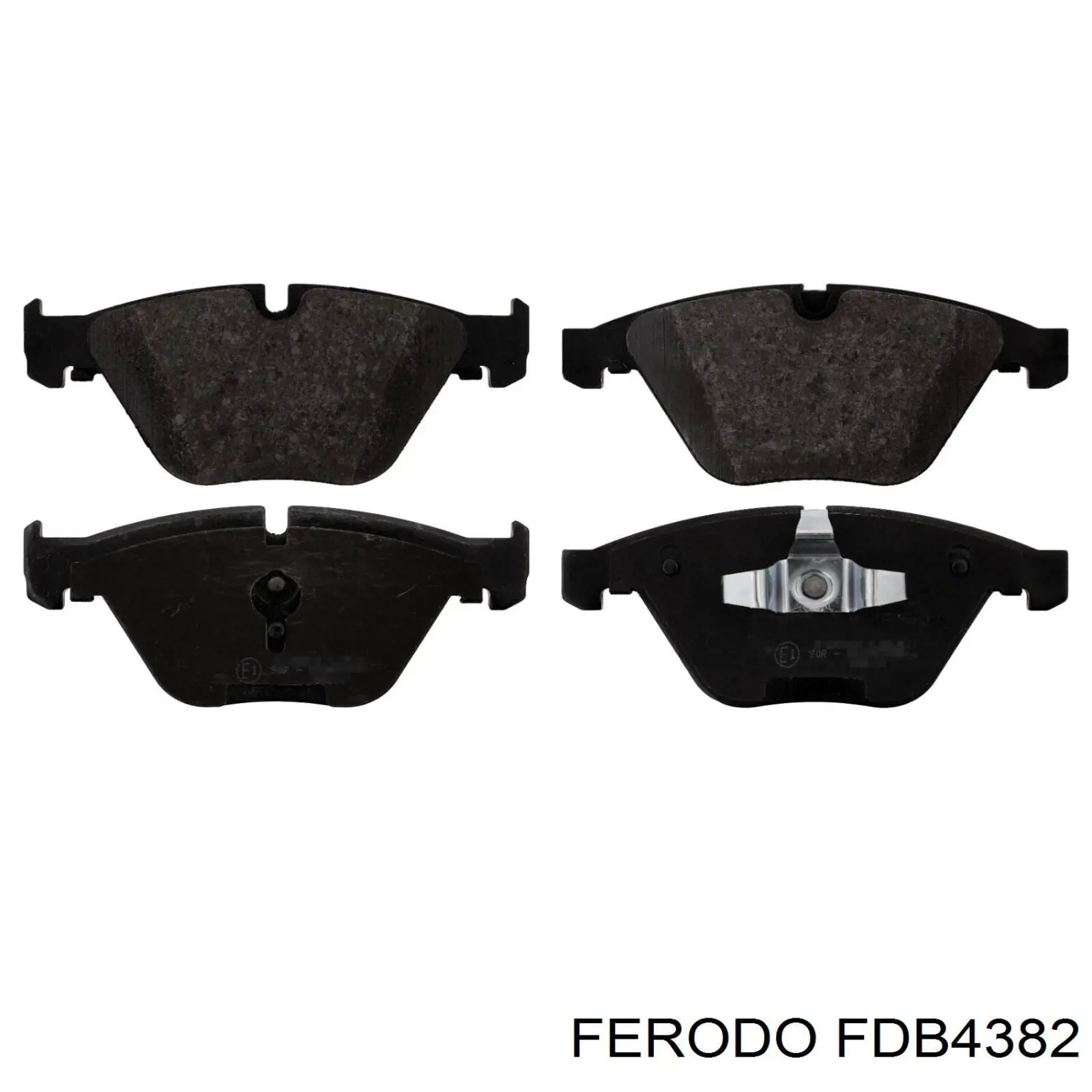 Передні тормозні колодки FDB4382 Ferodo