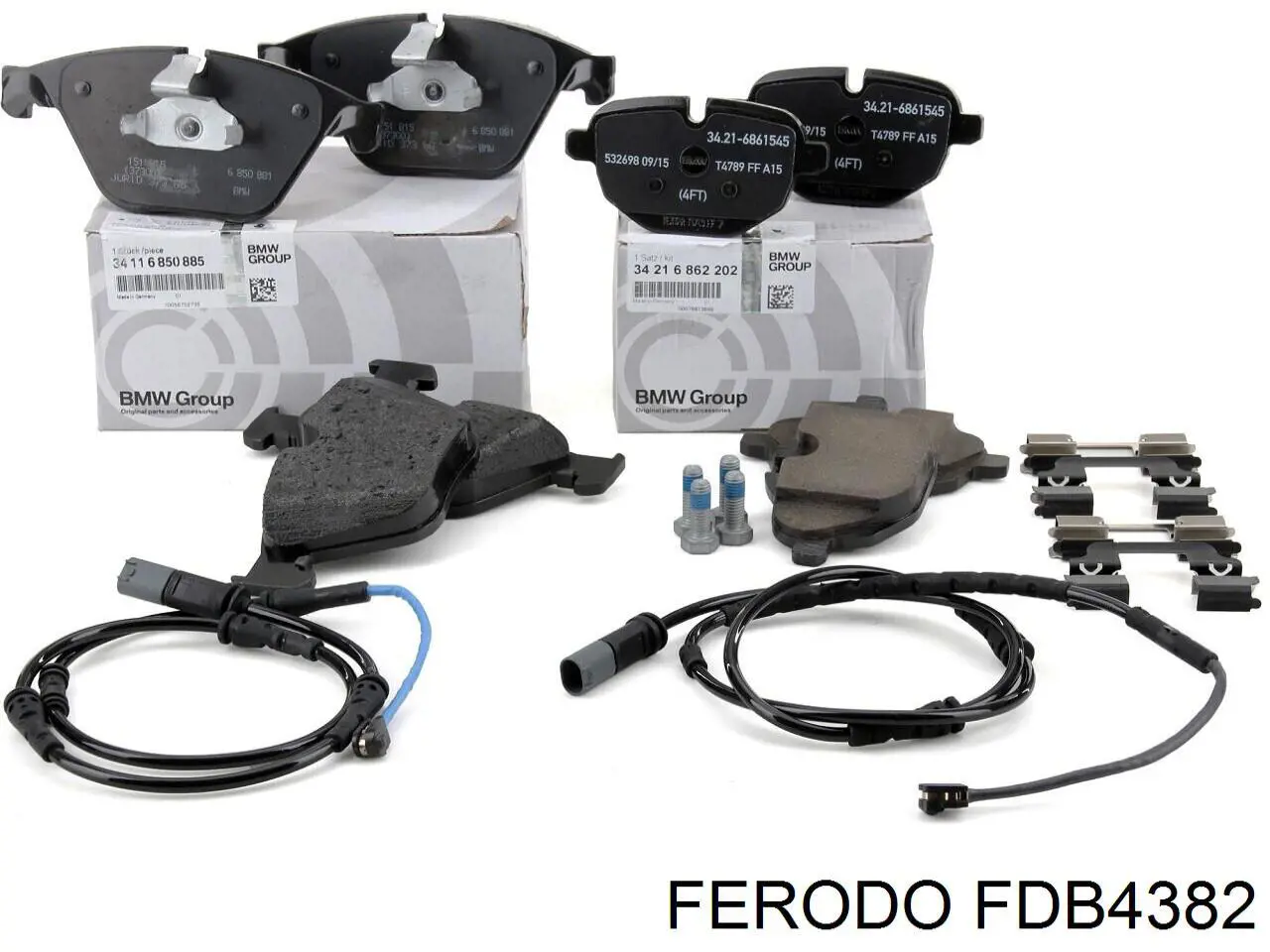 Тормозні колодки Ferodo FDB4382