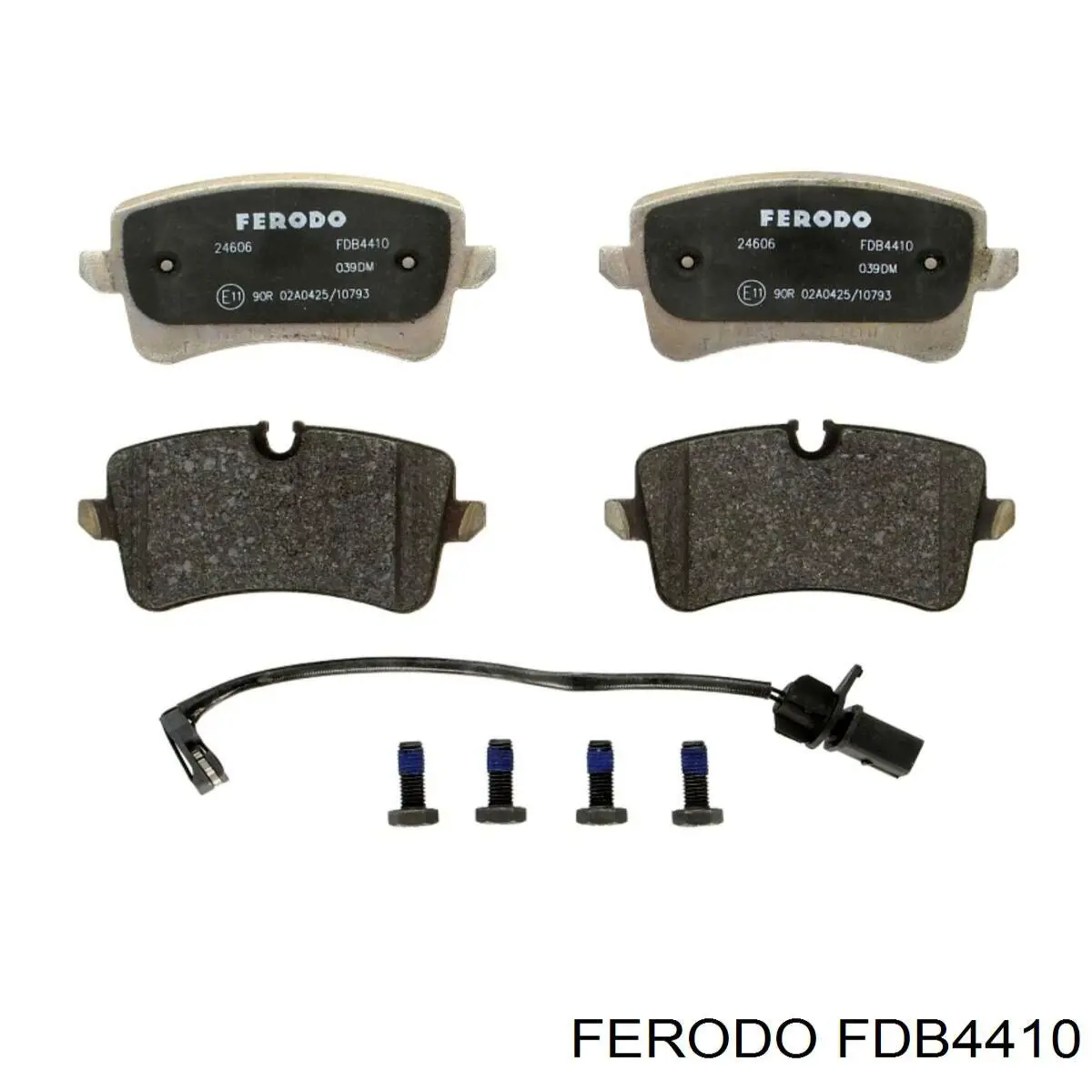 Задні гальмівні колодки Ferodo FDB4410 ціна, від 37.98 USD