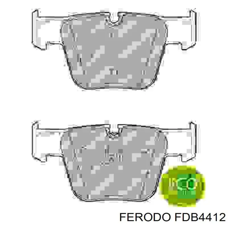 Гальмівні колодки Ferodo FDB4412 ціна, від 96.84 USD