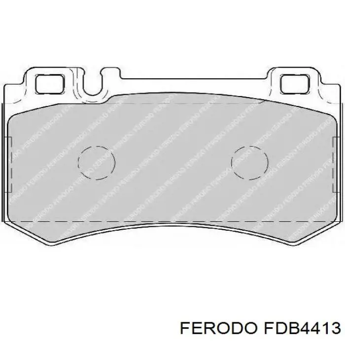 Задні гальмівні колодки Ferodo FDB4413 ціна, від 56.94 USD