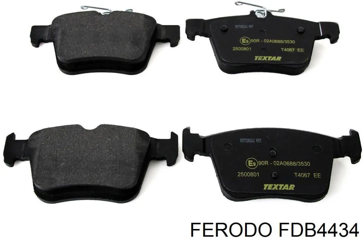 Задні гальмівні колодки Ferodo FDB4434 ціна, від 27.87 USD