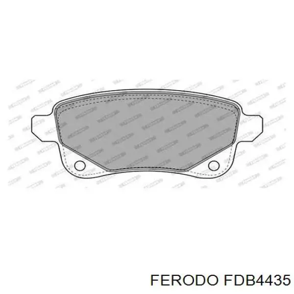 Купити FDB4435 Ferodo Задні колодки