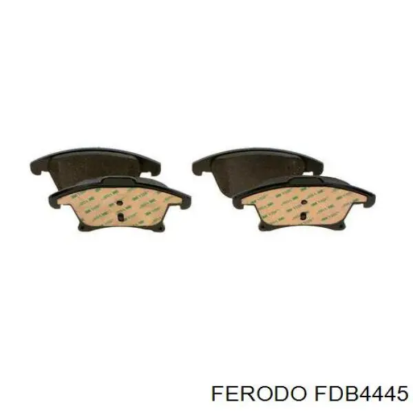 Передні тормозні колодки FDB4445 Ferodo