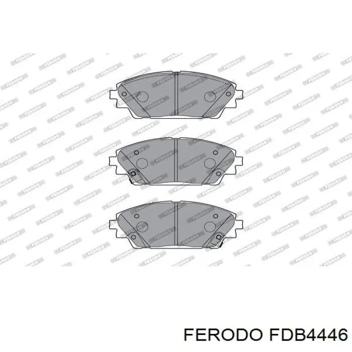 Передні тормозні колодки FDB4446 Ferodo