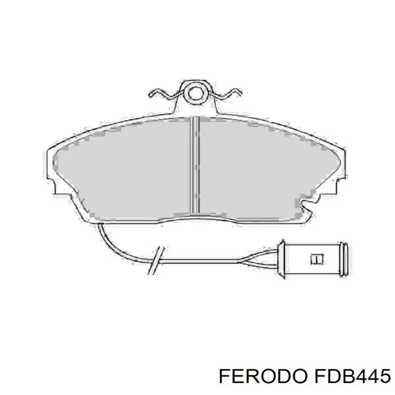 Передні тормозні колодки FDB445 Ferodo