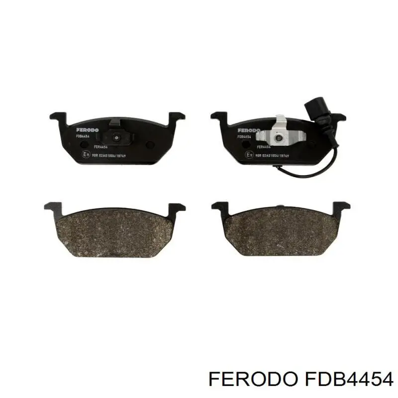 Передні тормозні колодки FDB4454 Ferodo