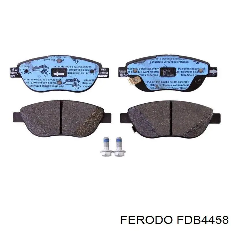 FDB4458 Ferodo Передні гальмівні колодки