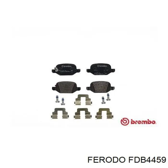 Задні гальмівні колодки Ferodo FDB4459 ціна, від 29.43 USD