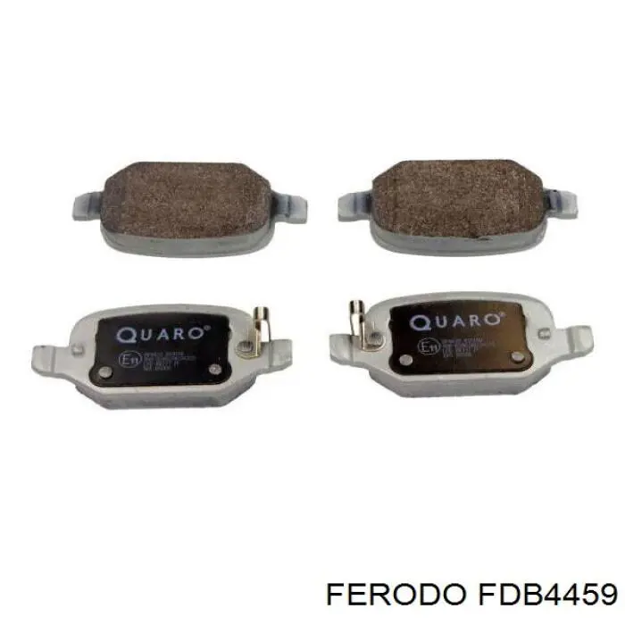 FDB4459 Ferodo колодки гальмові задні, дискові