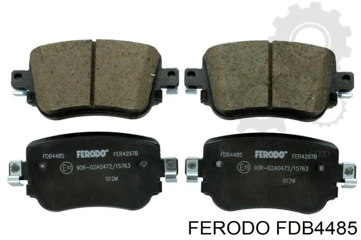 Задні гальмівні колодки Ferodo FDB4485 ціна, від 33.78 USD