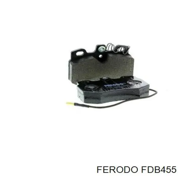 FDB455 Ferodo колодки гальмівні передні, дискові