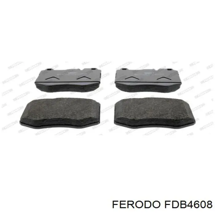 FDB4608 Ferodo колодки гальмівні передні, дискові