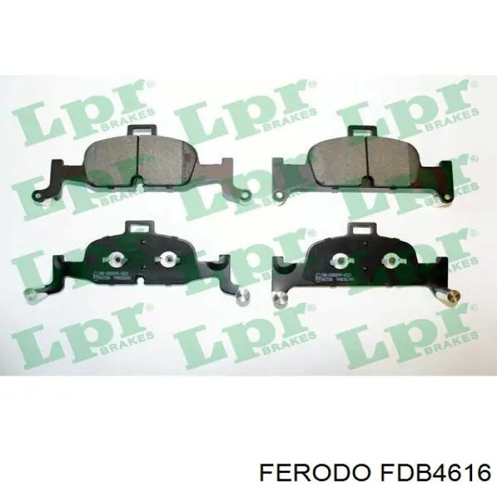 Тормозні колодки Ferodo FDB4616
