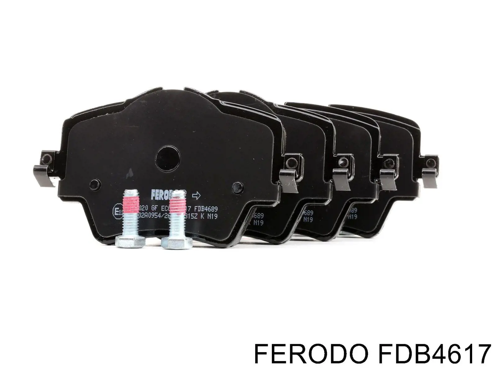 Задні гальмівні колодки Ferodo FDB4617 ціна, від 44.47 USD