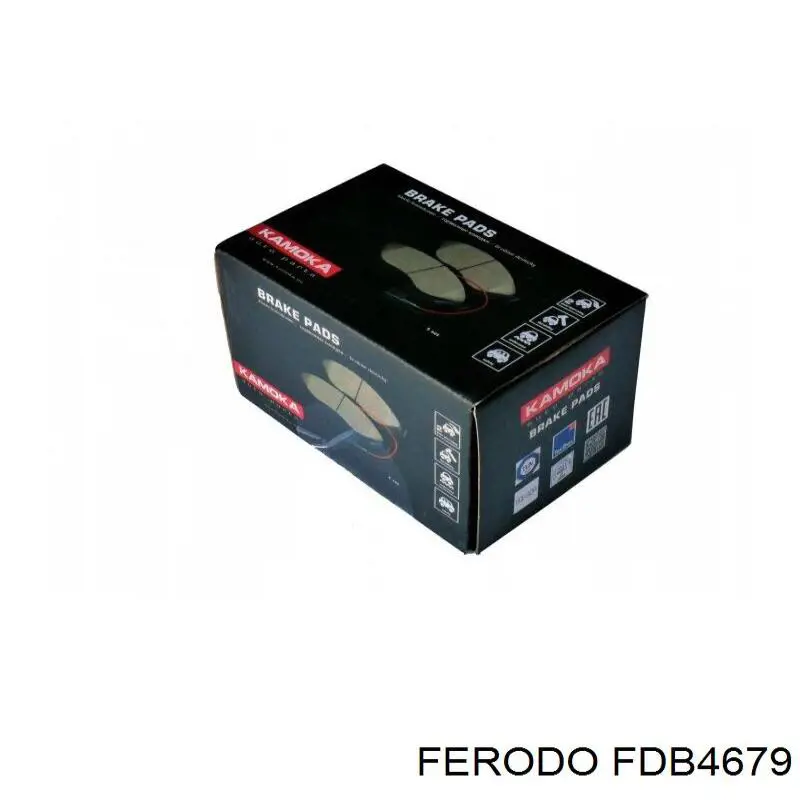 Купити FDB4679 Ferodo Колодки гальмівні передні, дискові