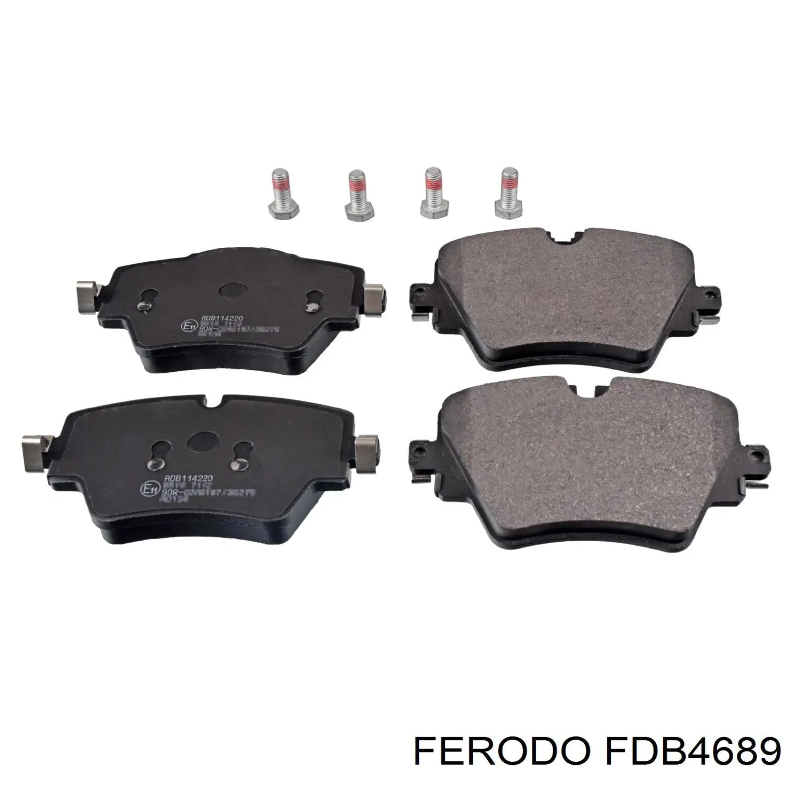 Купити FDB4689 Ferodo Колодки гальмівні передні, дискові