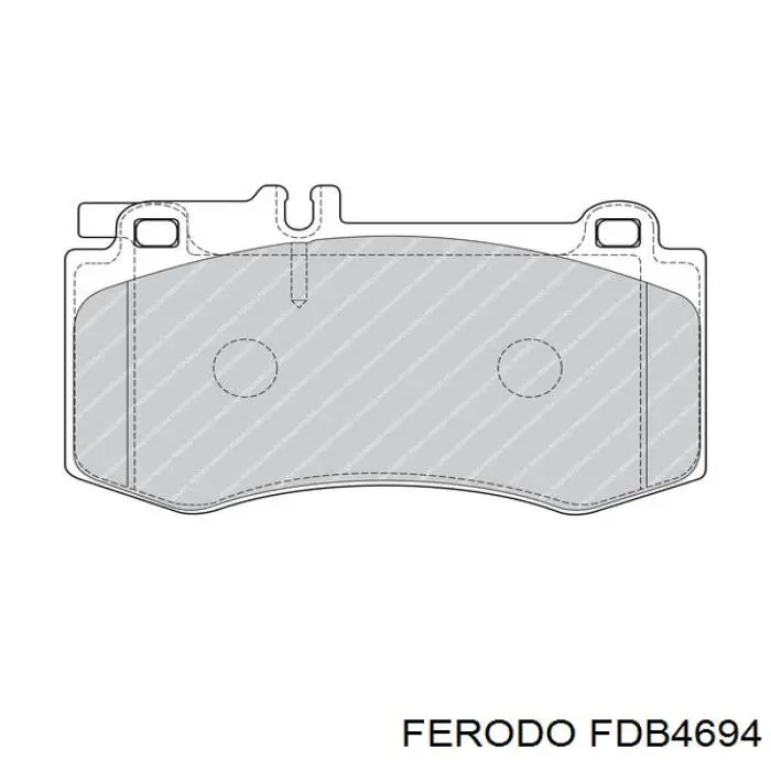 Тормозні колодки Ferodo FDB4694
