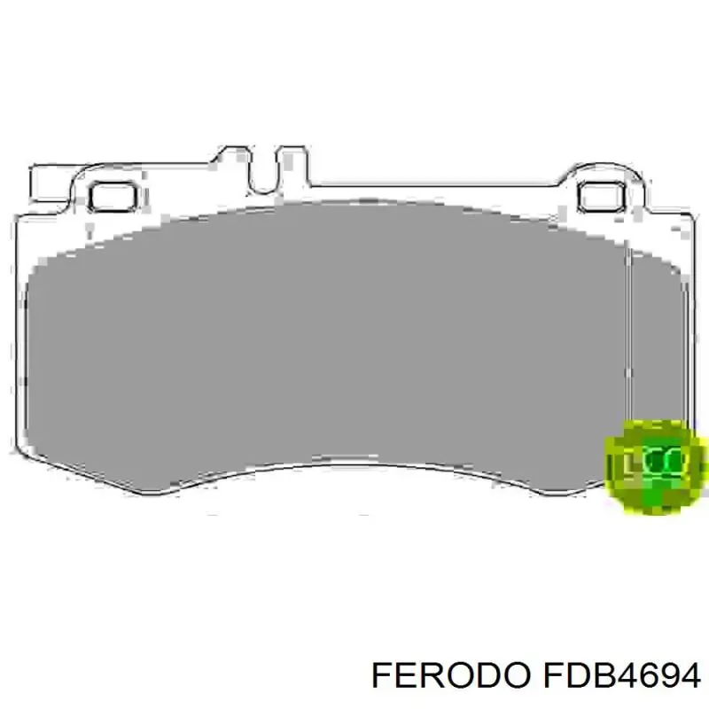 Передні тормозні колодки FDB4694 Ferodo