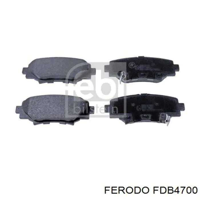 Купити FDB4700 Ferodo Задні колодки
