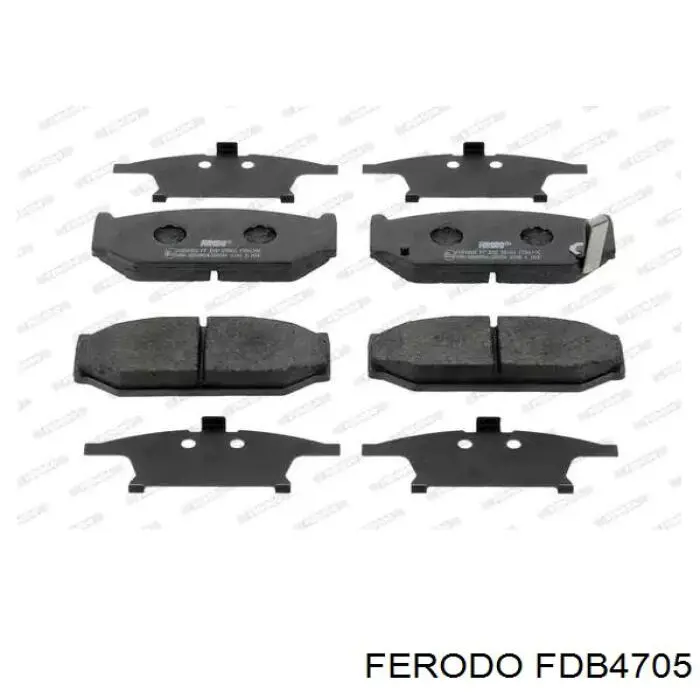 Купити FDB4705 Ferodo Колодки гальмівні передні, дискові