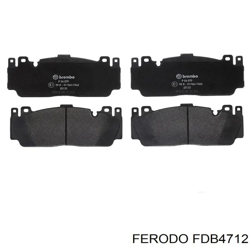 Гальмівні колодки EBC Brakes DP42148R ціна, від 5623.41 UAH