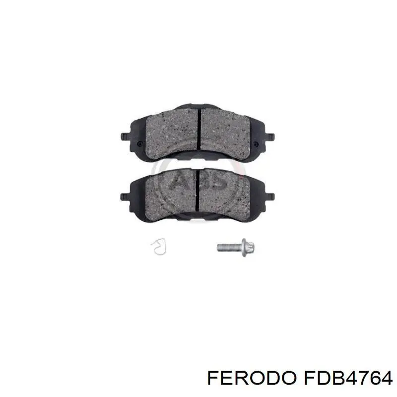 FDB4764 Ferodo колодки гальмівні передні, дискові