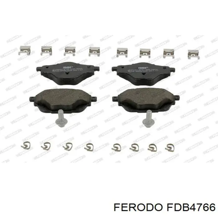 Задні гальмівні колодки Ferodo FDB4766 ціна, від 36.26 USD