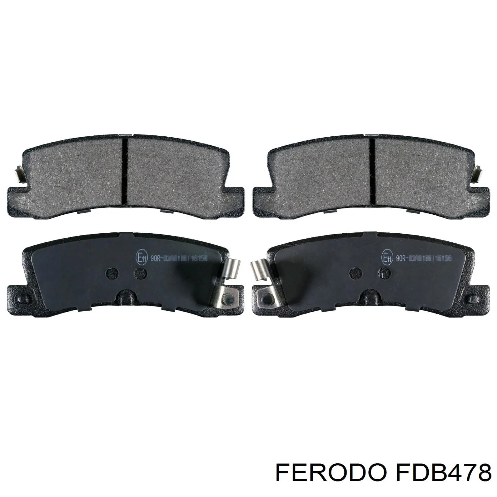 Купити FDB478 Ferodo Задні колодки