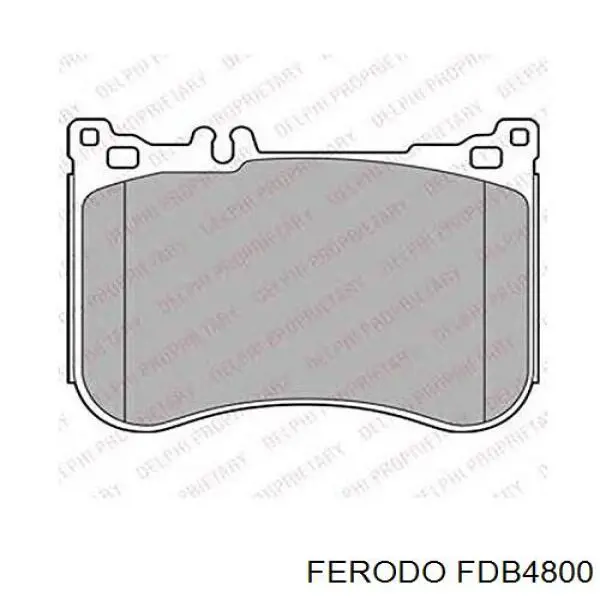 Тормозні колодки Ferodo FDB4800
